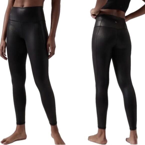 Athleta Elation High Rise Shimmer Leggings - Picture 1 of 7